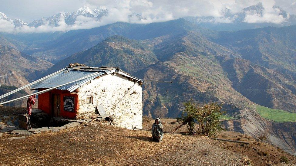 Remote area of Nepal