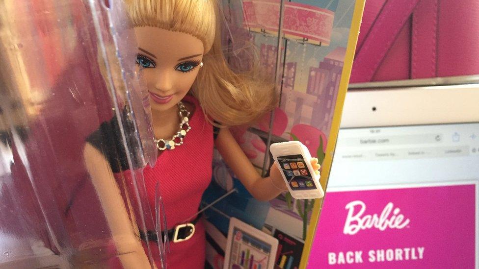 Barbie breaks free?