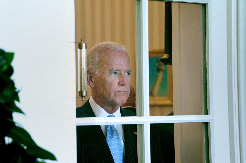 Joe Biden in White House in 2014