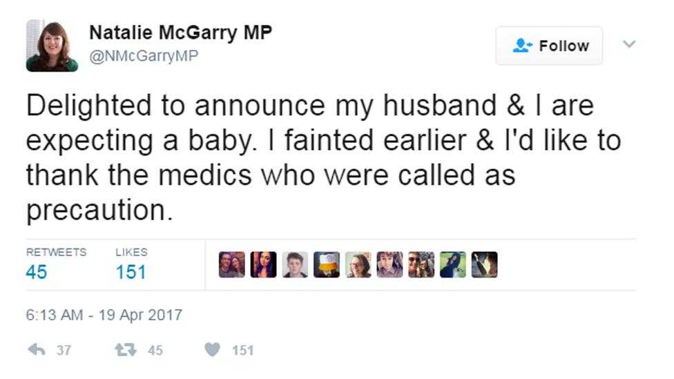 Natalie McGarry tweet