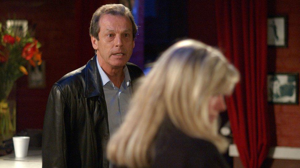 Leslie Grantham and Letitia Dean