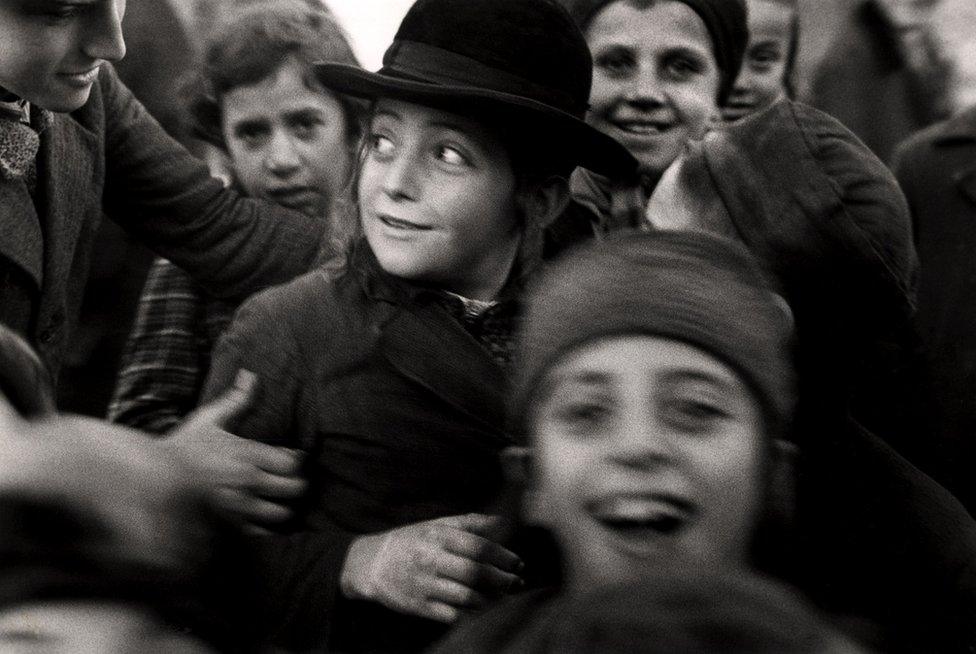 Jewish school children, Mukachevo, c. 1935-38.