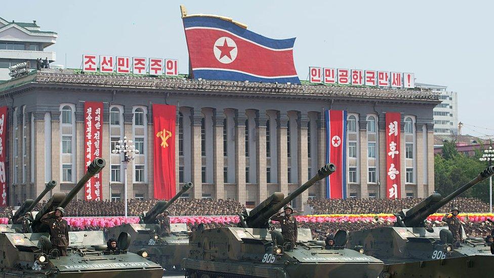 North Korean Military Parade