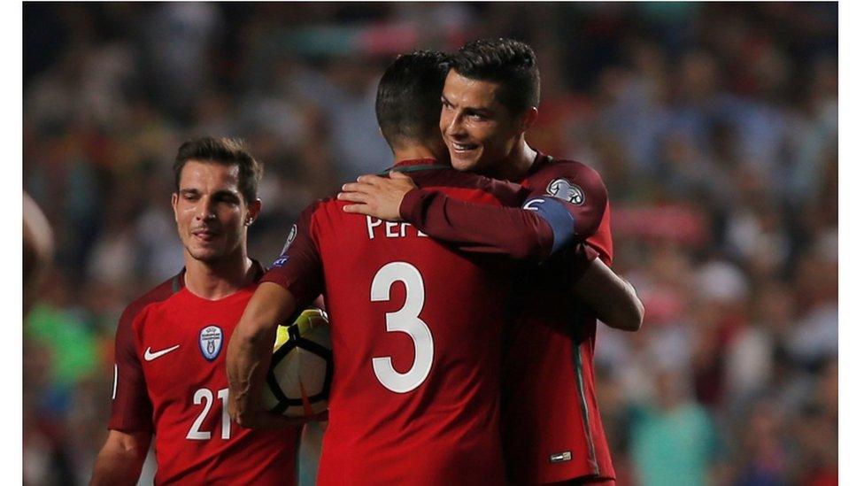 Portugal celebrate