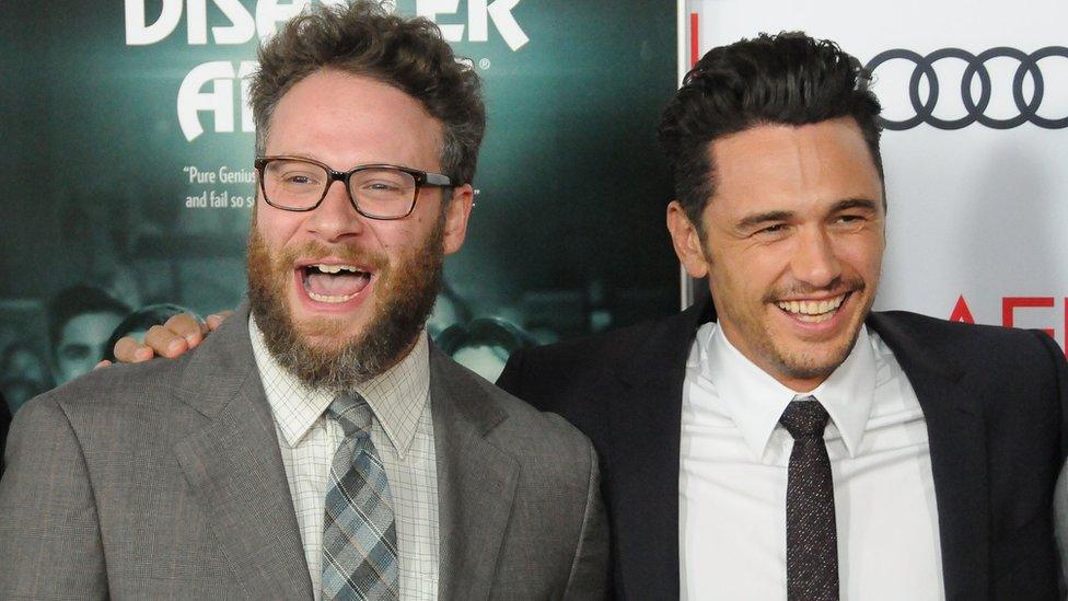 Seth Rogen and James Franco