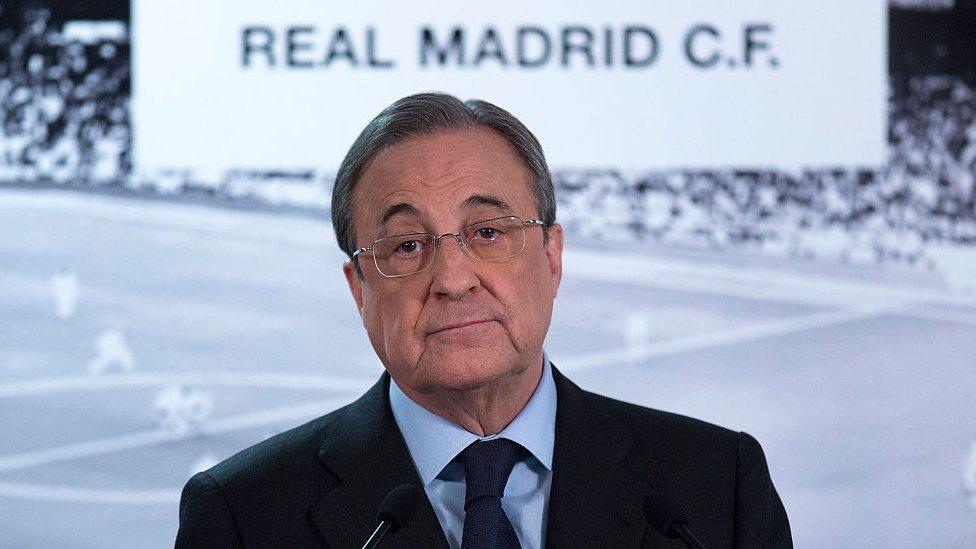 Florentino Perez Real Madrid president