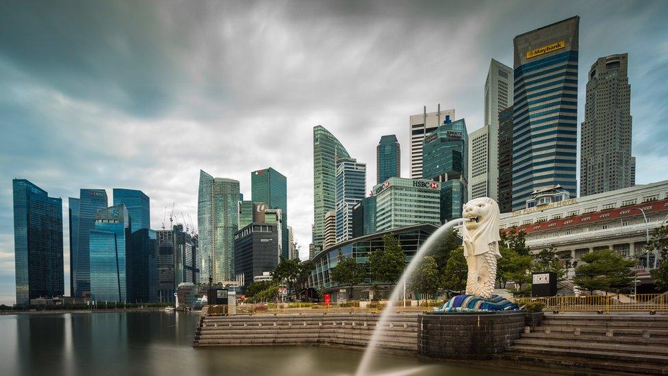 Singapore skyline