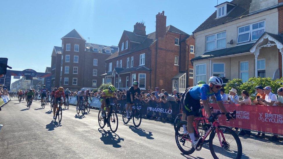 Riders in Sea Road, Felixtowe