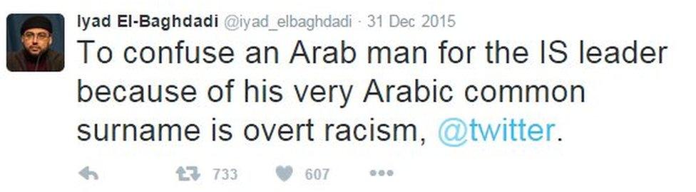 Tweet by Iyad El-Baghdadi