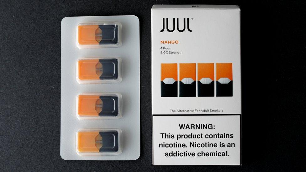 A JUUL packet