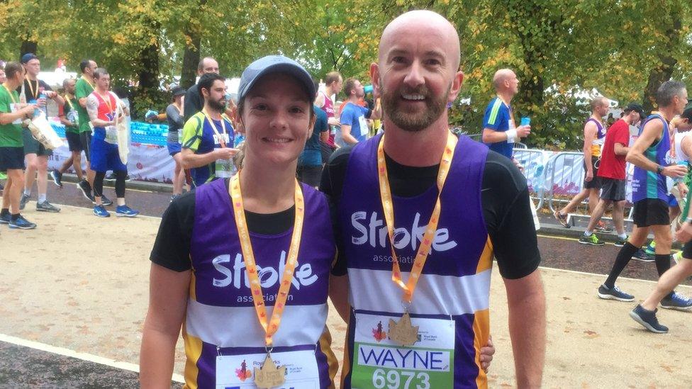 Wayne English and Emily Le Beuvant