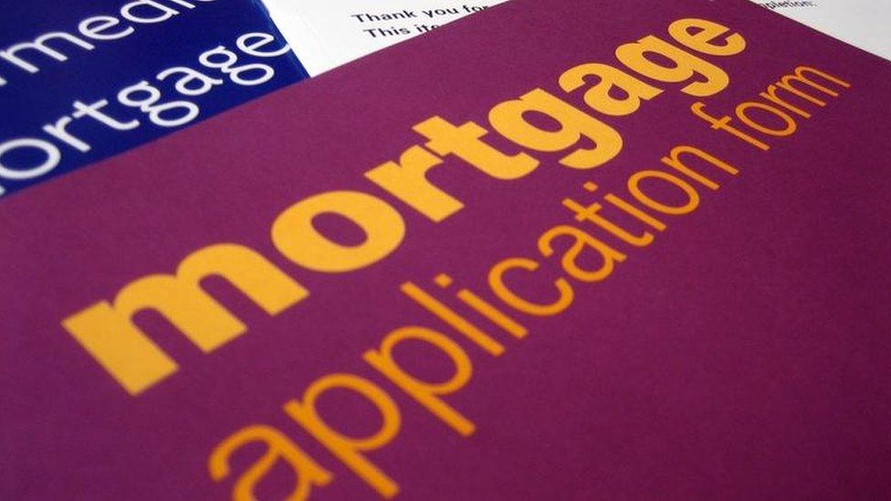 Mortgage application form