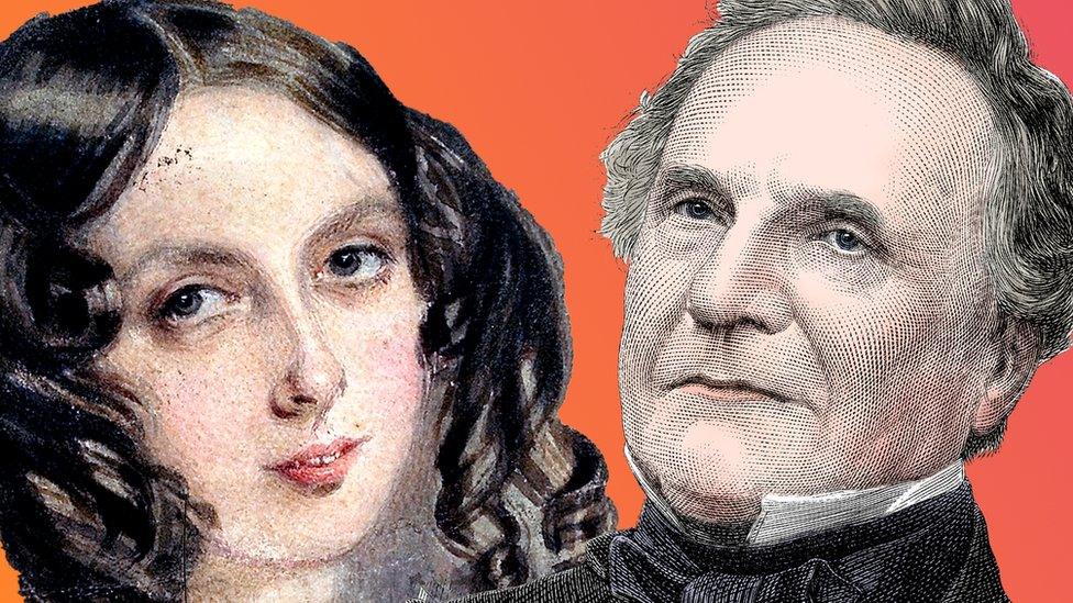 Ada Lovelace and Charles Babbage