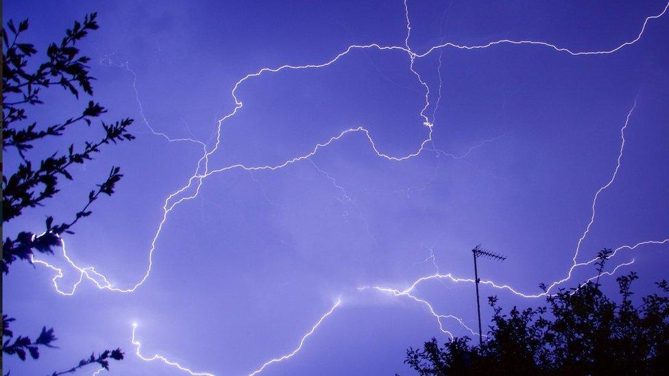 Lightning in Broadstairs