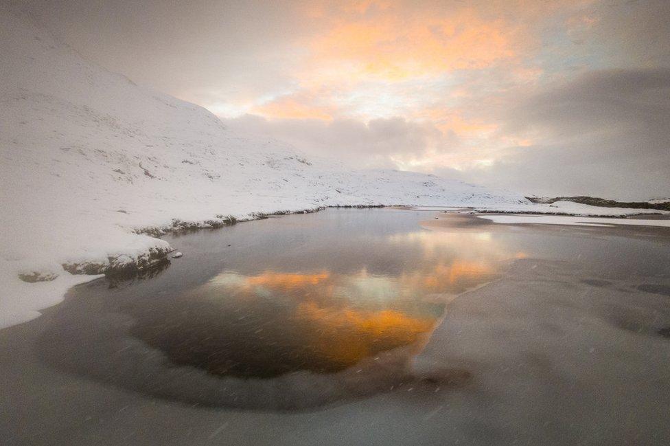 Llyn near Yr Arran