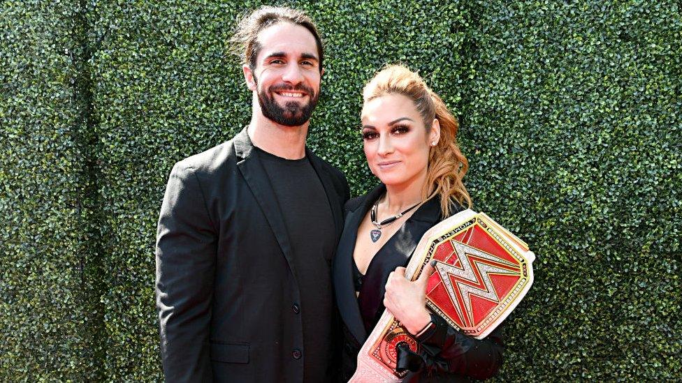 Becky Lynch and Seth Rollins are expecting their first child together