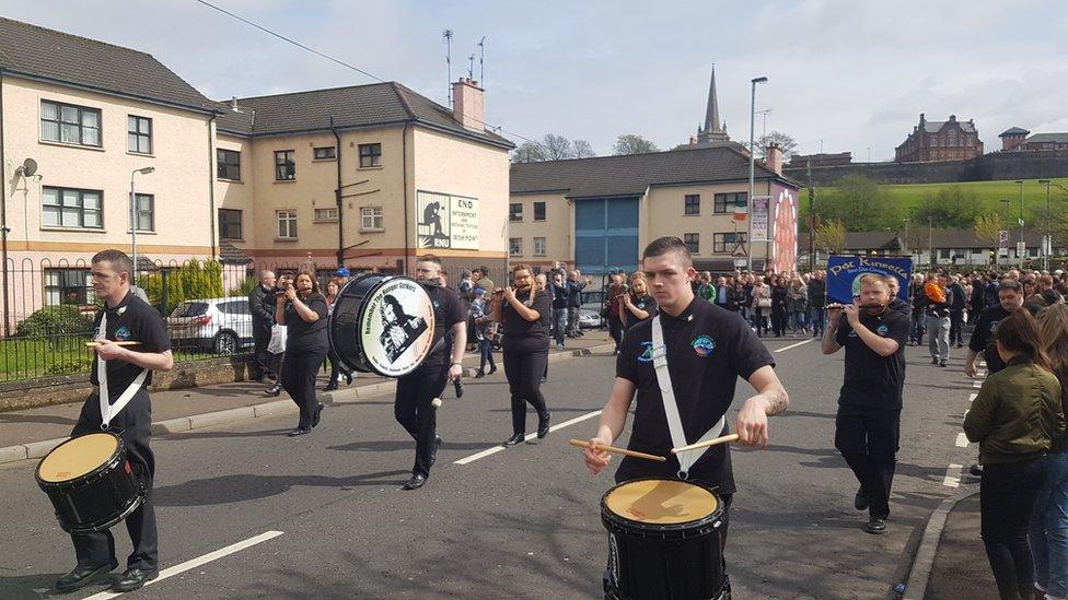 Easter Sunday commemoration in Derry