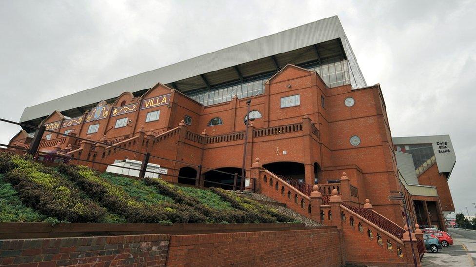 Aston Villa's famous Holte End terrace was originally designed by Leitch's firm