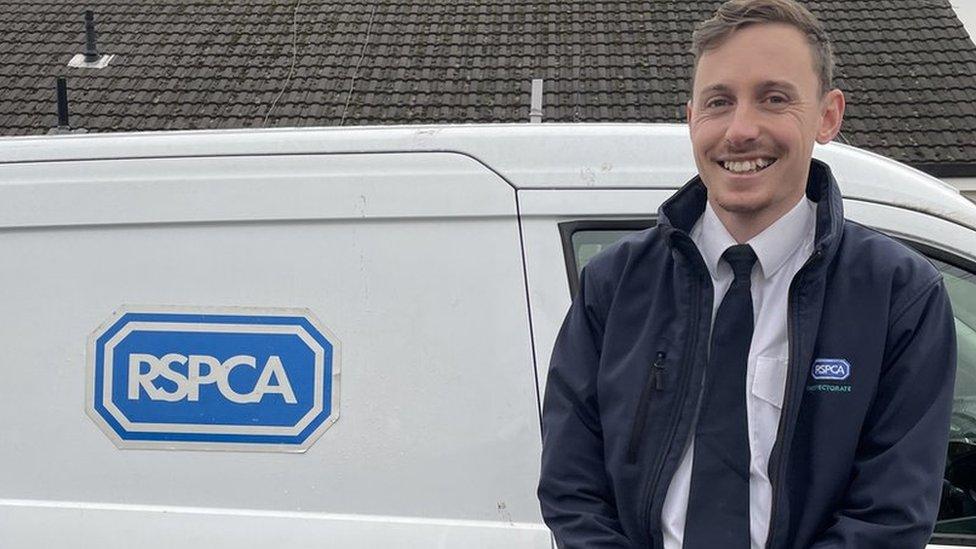 RSPCA Inspector Ryan King,