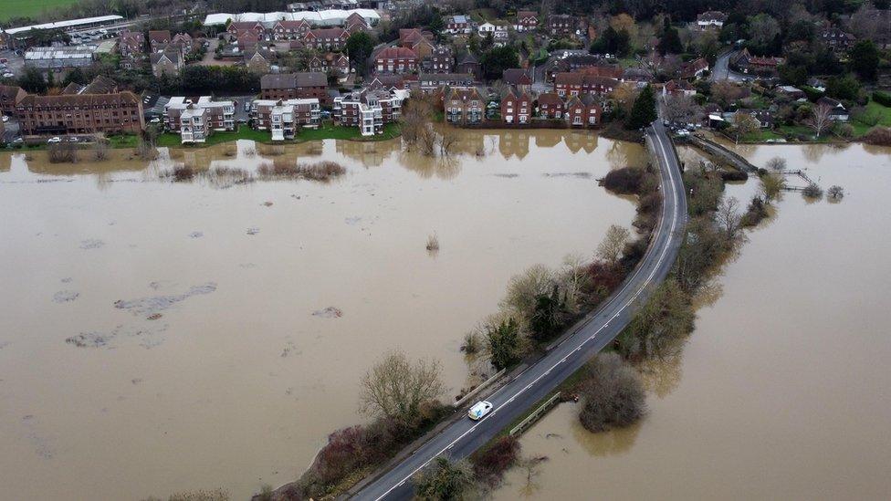 Flooding in Pulborough