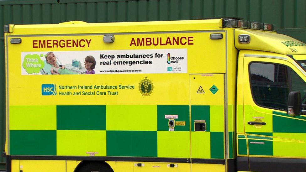 Northern Ireland ambulance