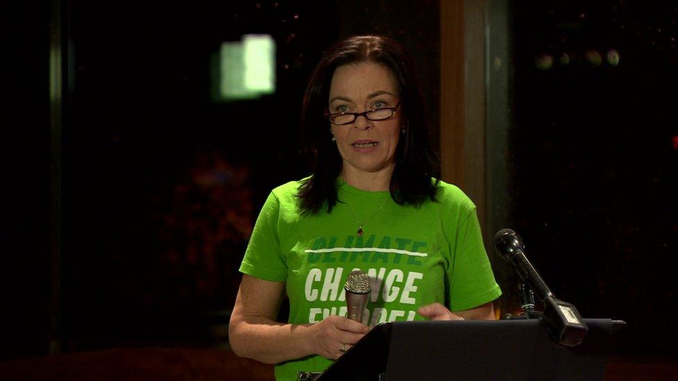 Green Party NI leader Clare Bailey