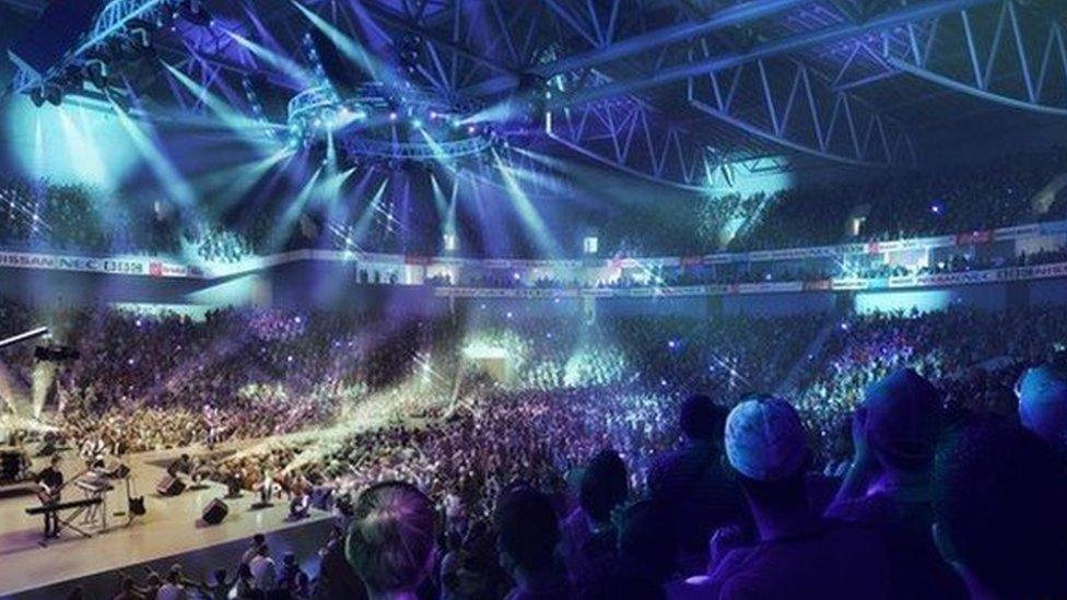 Winning design for Bristol Arena