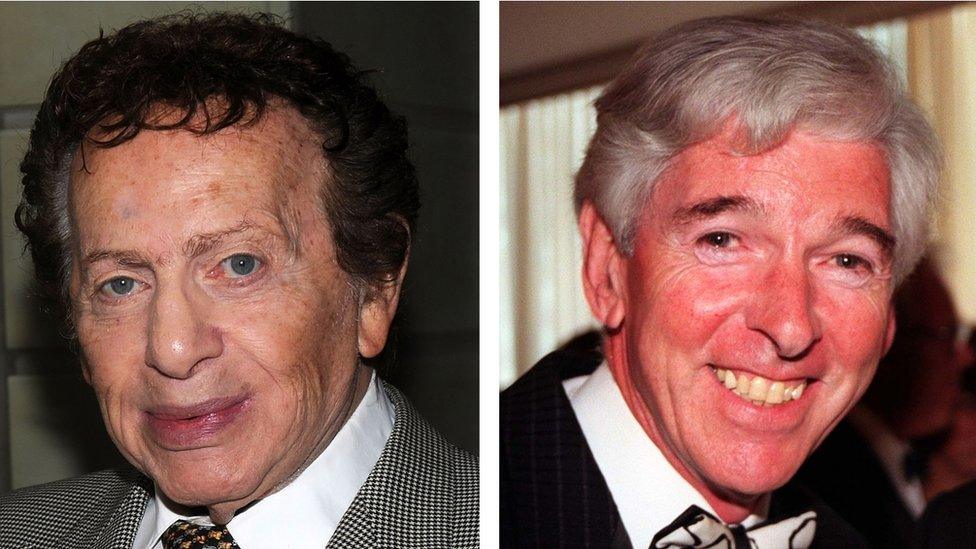 Jackie Mason and Tom O'Connor