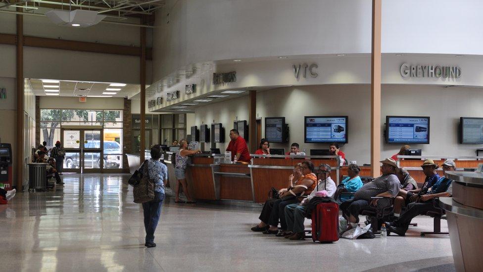 McAllen Bus Station