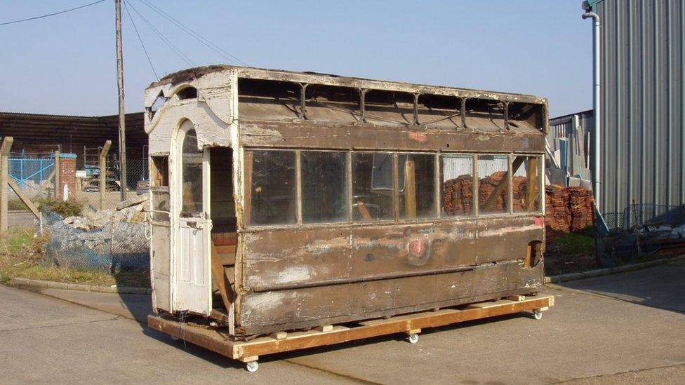 Cambridge tramcar number 7