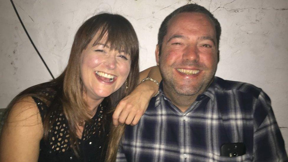 Helen Crowther and Andy Clewes