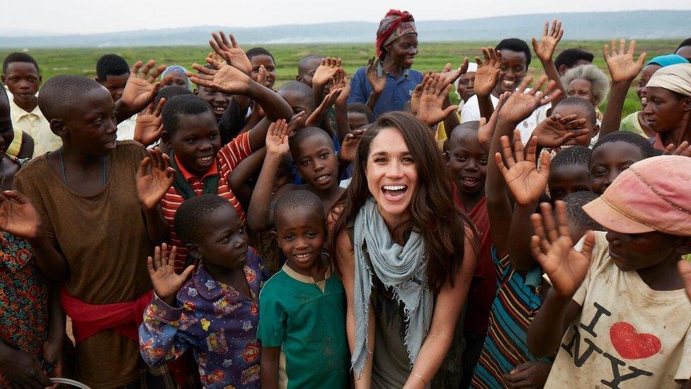 Meghan Markle in Rwanda