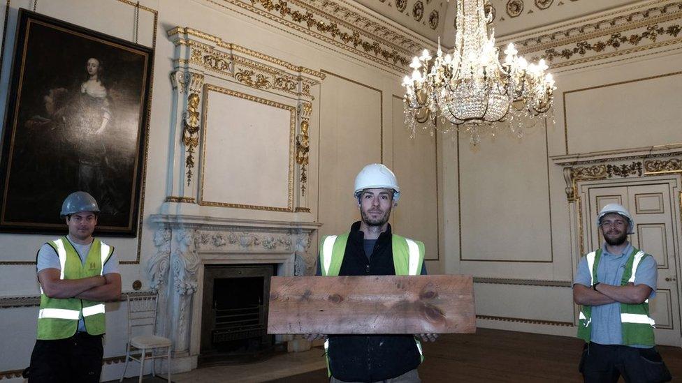 Original finding at Wentworth Woodhouse