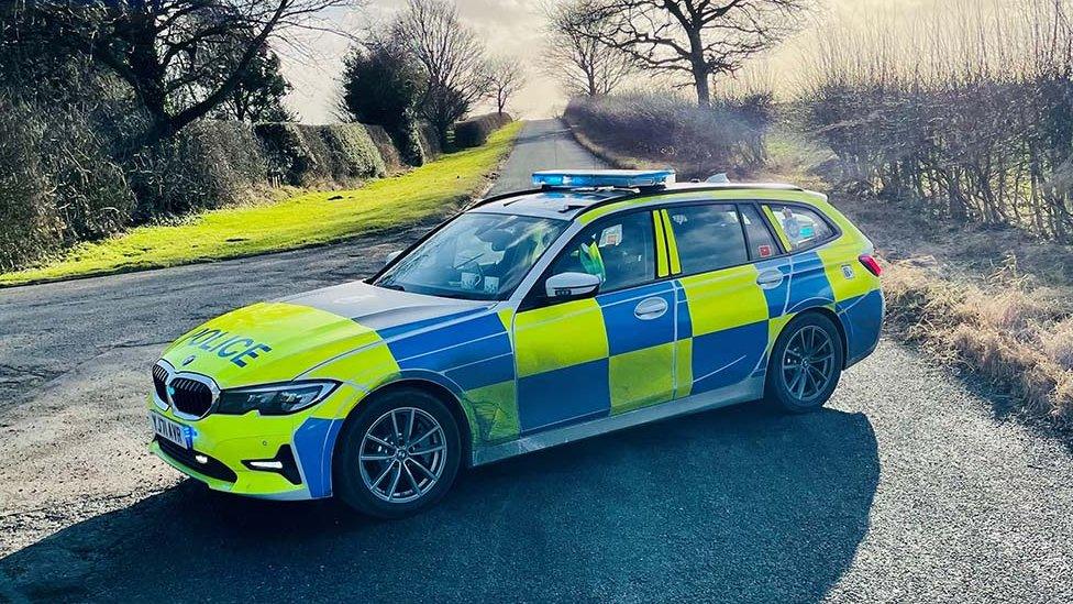 North Yorkshire police car