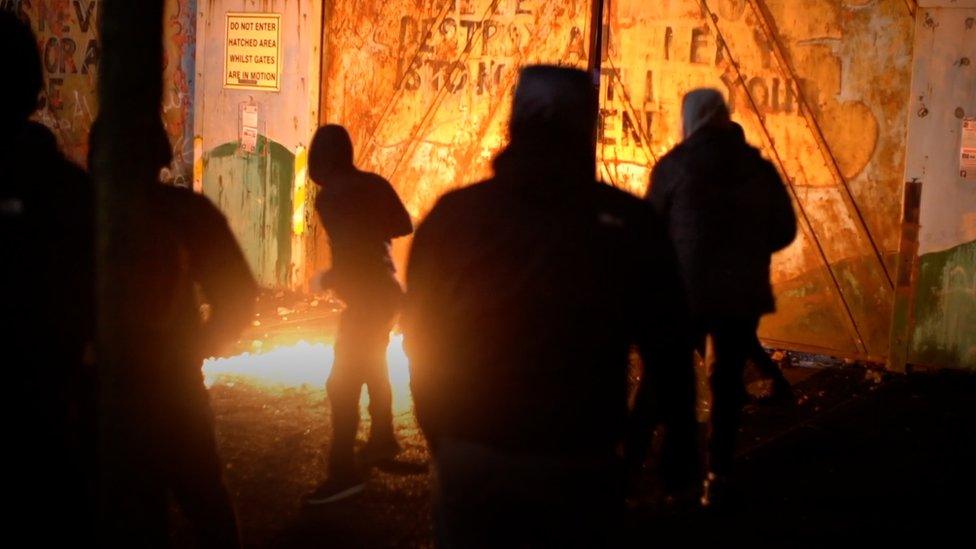 In April 2021 rioting at a paceline at Lanark Way in Belfast was described by police as on a scale not seen in Northern Ireland for years