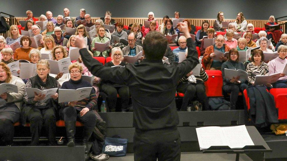 New voices choir Wrexham