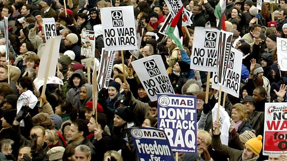 Anti-war protest