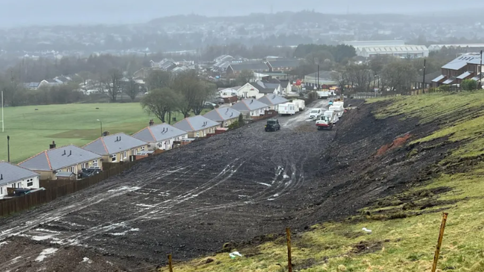 the site in Nantyglo