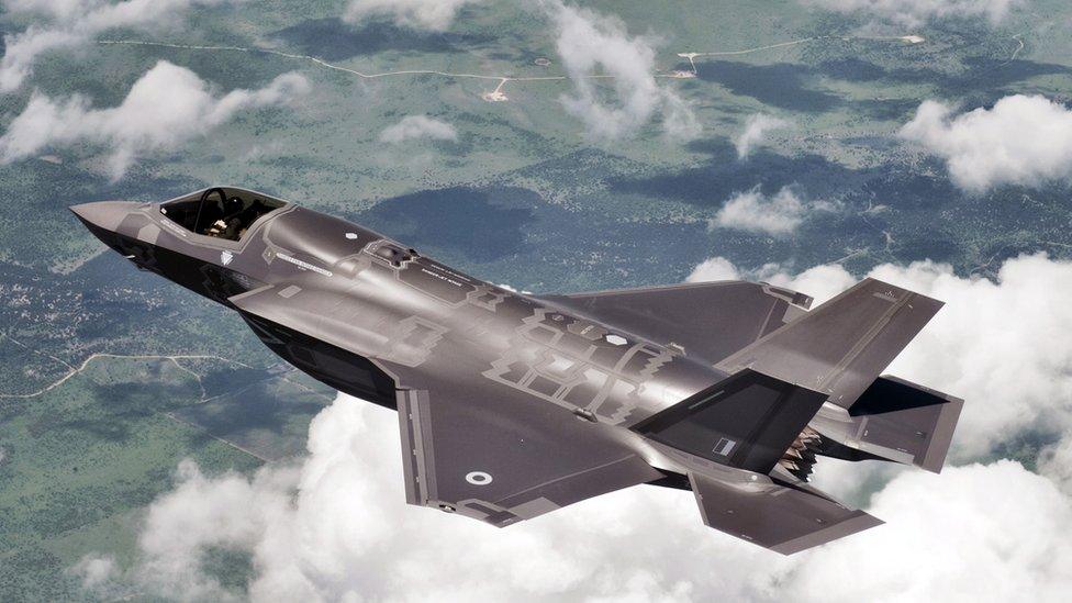 F35 Lightning II fighter jet