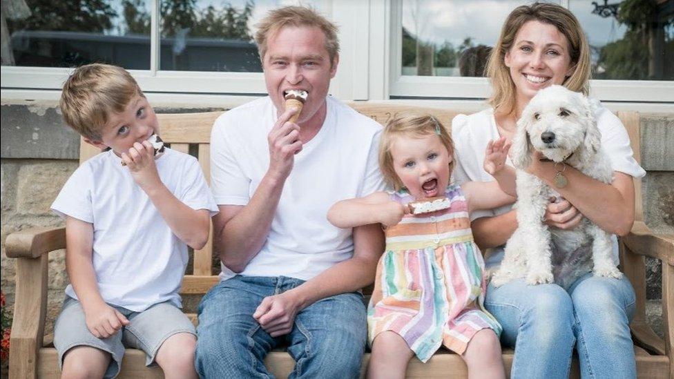 Ben Wolfenden and family