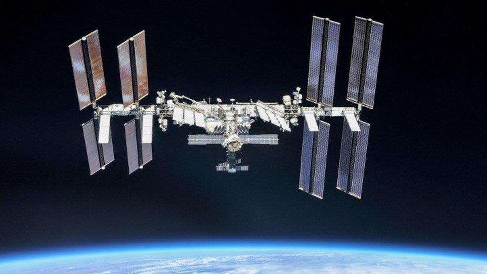 A view of the ISS