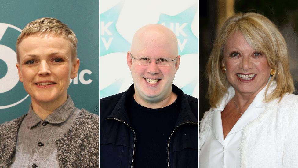 Maxine Peake, Matt Lucas, Elaine Paige