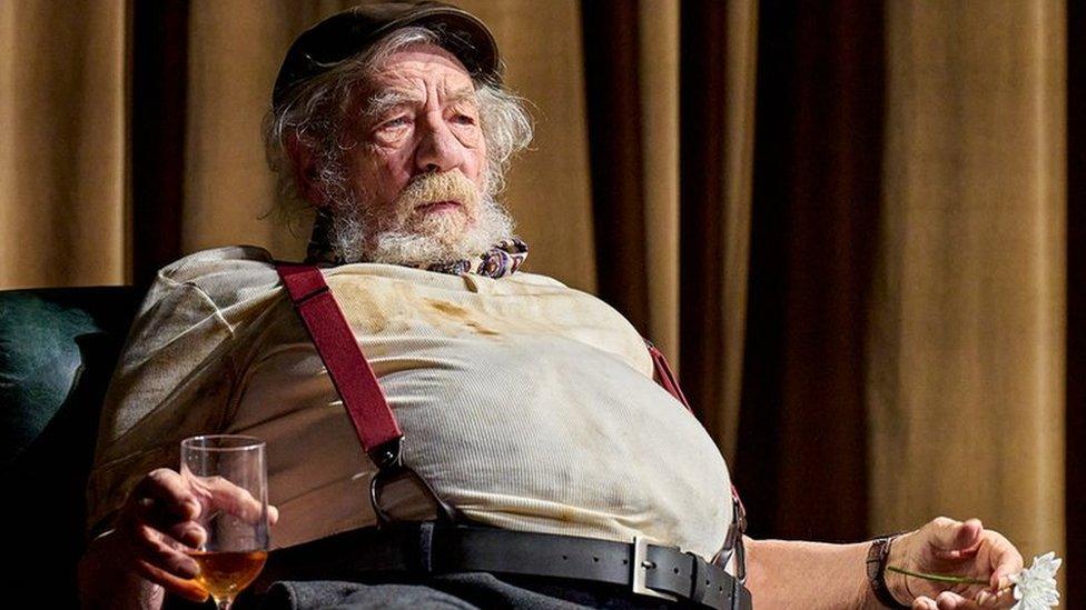 Ian McKellen as Falstaff