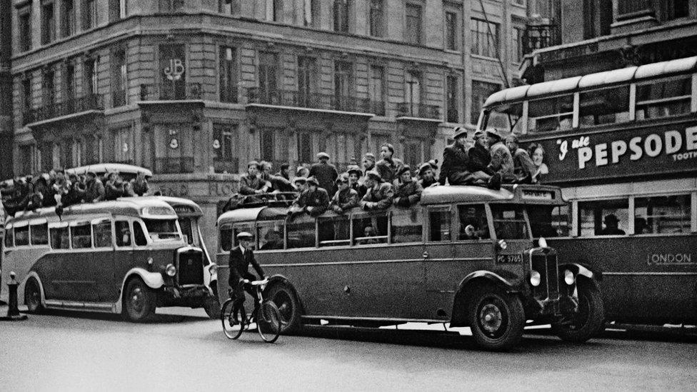 Cup final day. London, 1936