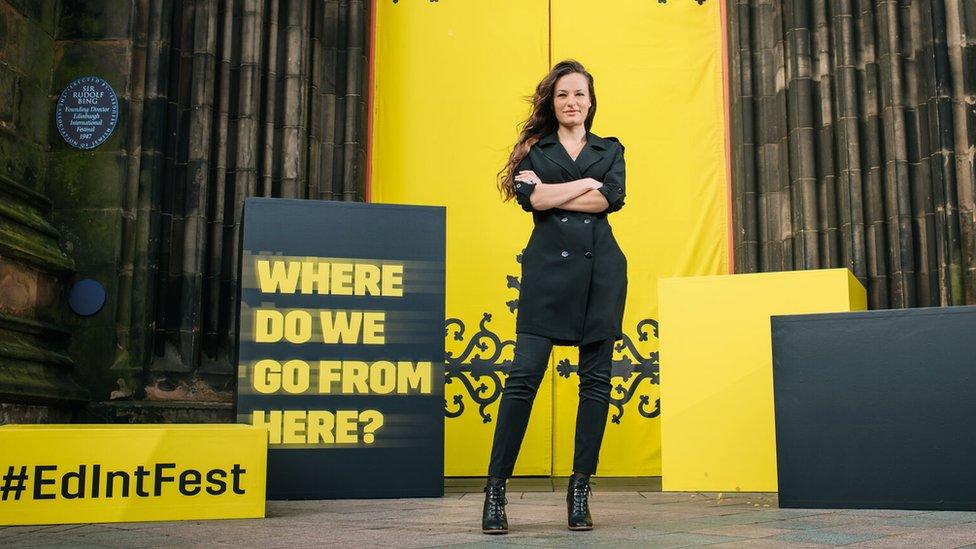 Nicola Benedetti at launch of Edinburgh International Festival programme