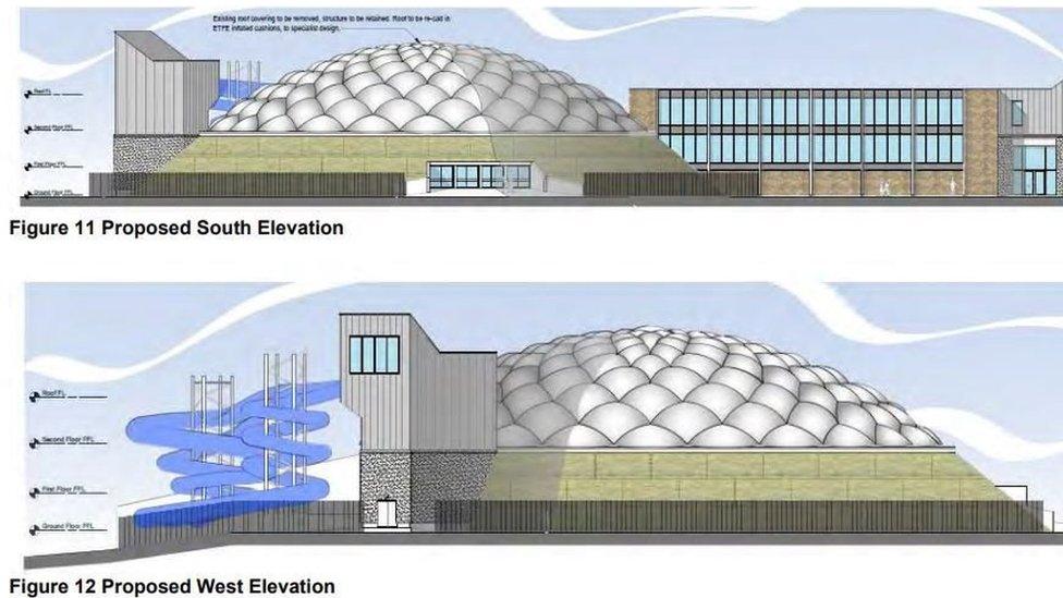 Plans for the Oasis Centre