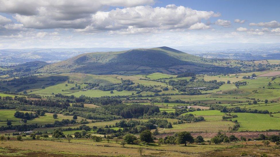 Shropshire hills