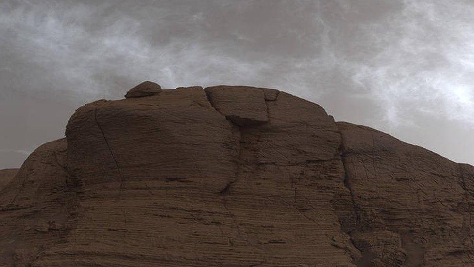 clouds in Mars