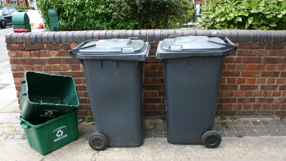 Wheelie bins