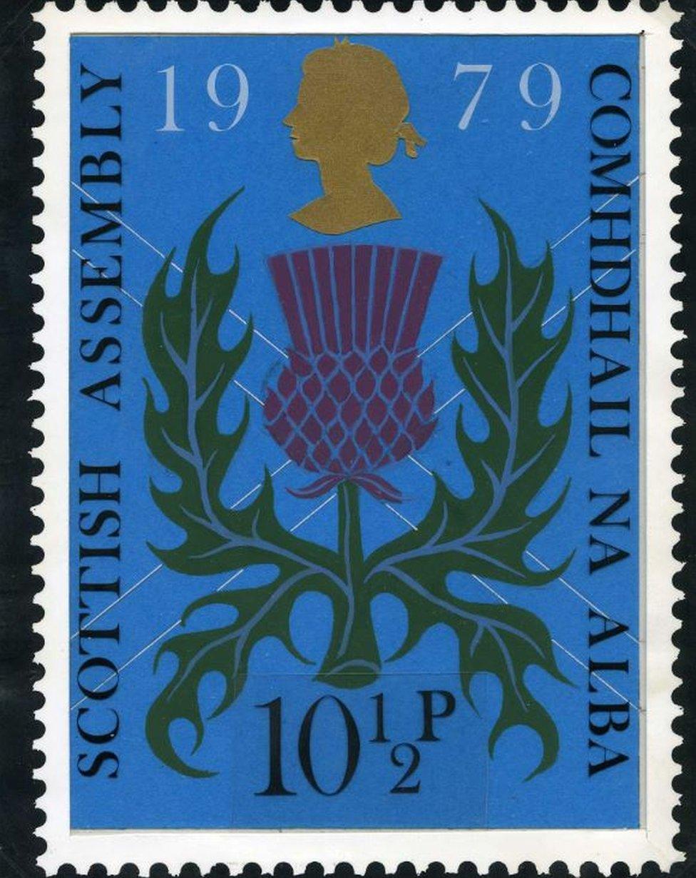 Scottish Assembly stamp